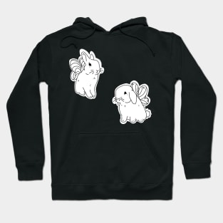 Fairy bunnies stickers Hoodie